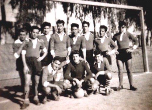 Equipe de foot en 1951
