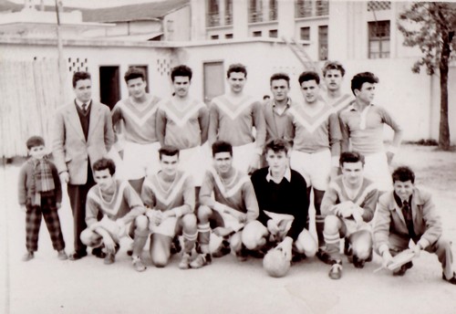 l'équipe en 1954